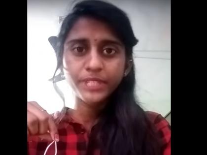 touch me only one finger, the young girl of Pune's Ram Kadam open challenge | मला फक्त एक बोट लावून दाखवा, पुण्याच्या तरुणीचं राम कदम यांना ओपन चॅलेंज 