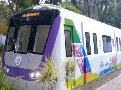 1.5 lakh punekar visit pune metro demo couch | पुणे मेट्राेच्या माहिती काेचला पावणे दाेन लाख नागरिकांनी दिली भेट