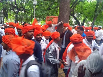 The palanquin of Saint Tukaram Maharaj was filed in Pune | संत तुकाराम महाराजांची पालखी पुण्यात दाखल