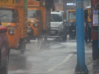 pune rain pune traffic Hadapsar to Swargate traffic jam due to rain | pune rain : पुणेकरांची तारांबळ; पावसामुळे हडपसर ते स्वारगेट कोंडीच कोंडी