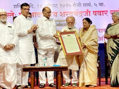 Those who believe in the ideas of Gandhi and Nehru should come together; | 'वसंतदादांचे सरकार मी पाडले', शरद पवारांची पहिल्यांदाच जाहीर कबुली