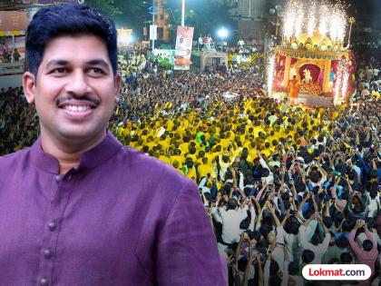 A grand procession bids farewell to the rich Bhausaheb Rangari Ganapati with a lavish procession and a shower of flowers! | भंडाऱ्याची उधळण अन पुष्पवृष्टी, श्रीमंत भाऊसाहेब रंगारी गणपतीला दिमाखदार मिरवणुकीने निरोप! A grand procession bids farewell to the rich Bhausaheb Rangari Ganapati with a lavish procession and a shower of flowers! | भंडाऱ्याची उधळण अन पुष्पवृष्टी, श्रीमंत भाऊसाहेब रंगारी गणपतीला दिमाखदार मिरवणुकीने निरोप!