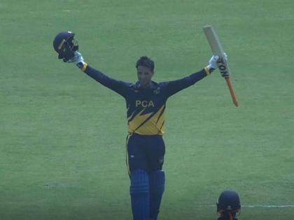 Syed Mushtaq Ali Trophy 2023 - Abhishek Sharma - 112 (51), Anmolpreet Singh - 87 (26), Punjab posted the highest total in SMAT history - 275/6, take down RCB record set Chris Gayle by 10 years ago | १८ चेंडूंत ९० धावा! भारतीय फलंदाजाचे शतक, संघाने ट्वेंटी-२०त कुटल्या २७५ धावा, RCB चा रेकॉर्ड मोडला