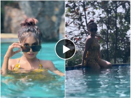 marathi actress purva shinde hot video in swimming pool goes viral | "पाण्यात आग लावलीस", 'लागिर झालं जी' फेम अभिनेत्रीचा स्विमिंगपूलमधील बोल्ड व्हिडिओ पाहून चाहते घायाळ