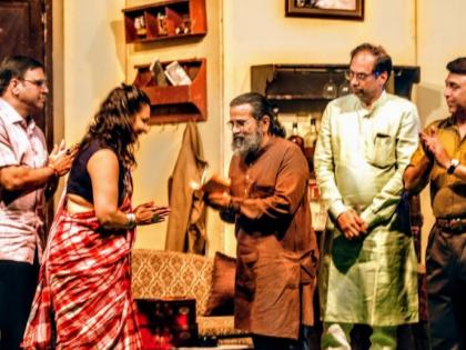 aamhi ani amche baap, a perfect murders and hasava fasavi marathi play in mumbai | ...माणसाने माणसाशी माणसासम वागणे; पुष्कर श्रोत्रीचे सामाजिक भान, वाढदिवशी सत्पात्री दान