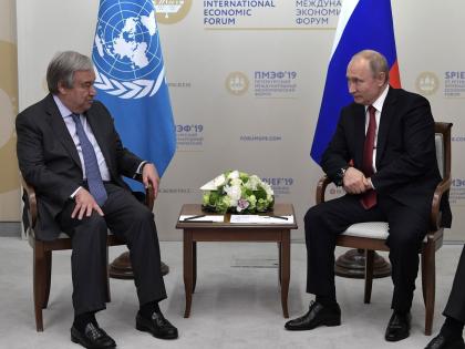 un secretary general antonio guterres said shocking to put russian nuclear forces on high alert | Russia-Ukraine Conflict: “अणुयुद्धाची कल्पनाही करू शकत नाही, रशिया-युक्रेनने चर्चेतून मार्ग काढावा”: UN महासचिव