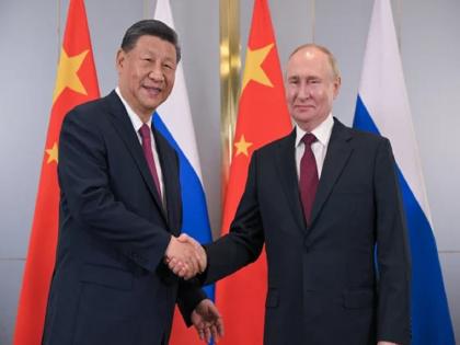 Vladimir Putin in China: Russia and China will increase the strength of BRICS..; Putin targets America | रशिया आणि चीन ब्रिक्सची ताकद वाढवणार अन्..; व्लादिमीर पुतिन यांचा अमेरिकेवर निशाणा Vladimir Putin in China: Russia and China will increase the strength of BRICS..; Putin targets America | रशिया आणि चीन ब्रिक्सची ताकद वाढवणार अन्..; व्लादिमीर पुतिन यांचा अमेरिकेवर निशाणा
