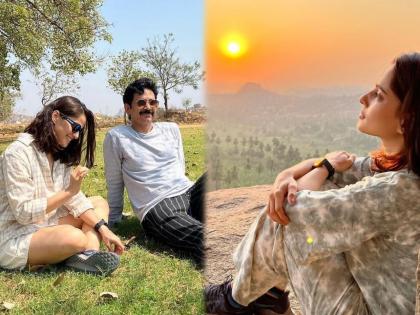 Priya Bapat and umesh kamat spending good time in hampi | पती उमेश कामत सोबत प्रिया बापट करतेय व्हॅकेश एन्जॉय, फोटो शेअर करत म्हणाली...