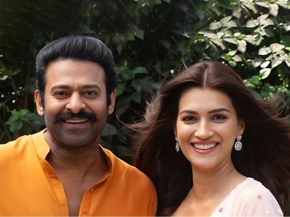 Bahubali fame Prabhas breaks silence on dating rumours with adipurush costar kriti sanon? | Prabhas: क्रिती सनॉनला डेट करत असल्याच्या चर्चेवर अखेर प्रभासने सोडले मौन, म्हणाला- मॅडमनी आधीच..