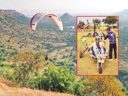 Wow...adventure tourism will be fun in the skies of Chhatrapati Sambhajinagar! | वाॅव...छत्रपती संभाजीनगराच्या आकाशात आता ‘ॲडव्हेंचर टुरिझम’ची येणार मजा!