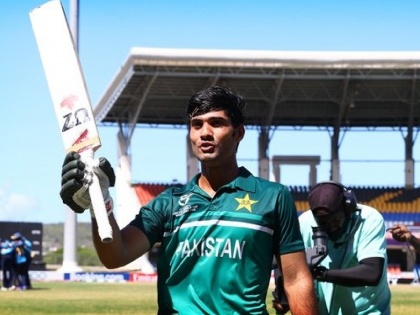 Pakistan captain Qasim Akram becomes the first player in the U-19 WC history to score a hundred and take five-wicket haul in a match | Qasim Akram, U19 World Cup - पाकिस्तानचा फ्युचर स्टार!; कर्णधार कासिम अक्रमने कोणालाच न जमलेला केला विक्रम, साऱ्या जगानं पाहिला हा पराक्रम