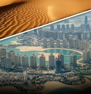 ओसाड वाळवंट असलेला कतार कसा झाला श्रीमंत देश! ५० वर्षांपूर्वीची 'ती' घटना, जिने बदलून टाकलं सारं चित्र!