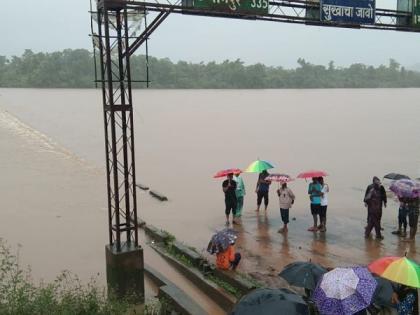 heavy rain in Gadchiroli district | गडचिरोलीत संततधार; १०० हून अधिक गावांचा संपर्क तुटला