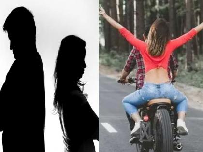 Beloved's refusal to sit on the bike, indecent molestation | प्रेयसीचा दुचाकीवर बसण्यास नकार, भररस्त्यात केले अश्लील चाळे