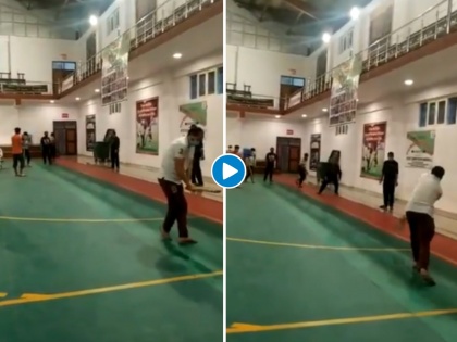 Cricket match in Quarantine centre, Omar Abdullah share video  | क्वारंटाईन सेंटरमध्ये रंगली क्रिकेट मॅच; माजी मुख्यमंत्र्यांनी शेअर केलेला Video लाखोंनी पाहिला