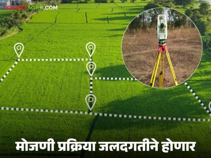 Land surveying to be completed in just 30 days; Revenue Department to take help of private surveyors | जमीन मोजणीचा निपटारा आता केवळ ३० दिवसांत; महसूल विभाग घेणार खाजगी भूमापकांची मदत Land surveying to be completed in just 30 days; Revenue Department to take help of private surveyors | जमीन मोजणीचा निपटारा आता केवळ ३० दिवसांत; महसूल विभाग घेणार खाजगी भूमापकांची मदत