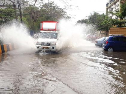 Panvel, Uran floods; Recruitment of CBD campus | पनवेल, उरणला पुराचा धोका; भरतीमुळे सीबीडी परिसर जलमय