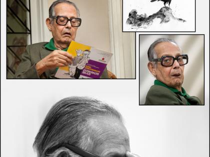 ‘The Uncommon Man’ ! - memories of well known cartoonist, illustrator and humorist R. K. Laxman by Sateesh Paknikar | ‘द अनकॉमन मॅन’