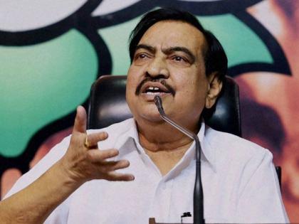 If we leave Gadkari, what else remains in Vidarbha? Question of Eknath Khadse | "गडकरी सोडले तर विदर्भात आहेच काय?" एकनाथ खडसेंचा सवाल