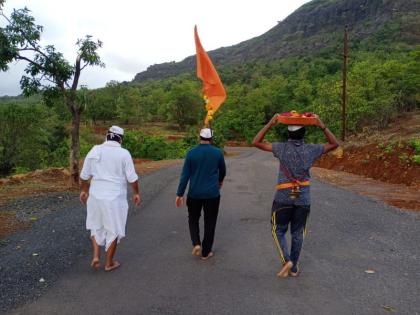 Chhatrapati Shivaji's palanquin leaves for Pandharpur on June 28! The corona will cause the footwear to travel overhead | छत्रपती शिवरायांच्या पालखीचे २८ जूनला पंढरपूरकडे प्रस्थान! कोरोनामुळे पादुकांचा होणार डोक्यावरून प्रवास