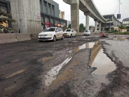pimpari-chinchwad news heavy rains for two days in Pimpri-Chinchwad traffic jams, trees and walls collapsed | पिंपरी-चिंचवडमध्ये दोन दिवस मुसळधार पाऊस; वाहतूक कोंडी, झाडपडी व भिंत कोसळली