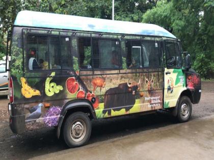 air conditioned bus for Radhanagari safari | आता राधानगरी सफारीसाठी वातानुकूलित बस