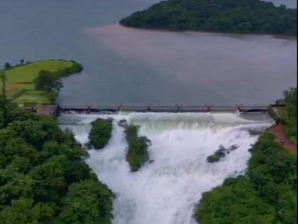 Heavy rain in the dam area of Kolhapur district Panchganga nears warning level, 58 dams under water | कोल्हापूर जिल्ह्यात धरणक्षेत्रात जोरदार पाऊस; पंचगंगा इशाऱ्या पातळीकडे, ५८ बंधारे पाण्याखाली
