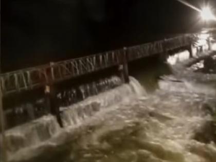 Heavy rains in Gaganbawada in Kolhapur district An automatic gate of Radhanagari dam reopened | Rain in Kolhapur: गगनबावड्यात अतिवृष्टी; राधानगरी धरणाचा एक स्वयंचलित दरवाजा पुन्हा उघडला Heavy rains in Gaganbawada in Kolhapur district An automatic gate of Radhanagari dam reopened | Rain in Kolhapur: गगनबावड्यात अतिवृष्टी; राधानगरी धरणाचा एक स्वयंचलित दरवाजा पुन्हा उघडला