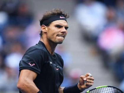 Nadal's awesome! Anderson clinches third place in US Open |  नदालची कमाल! अँडरसनला नमवत तिसऱ्यांदा केला अमेरिकन ओपनच्या विजेतेपदावर कब्जा