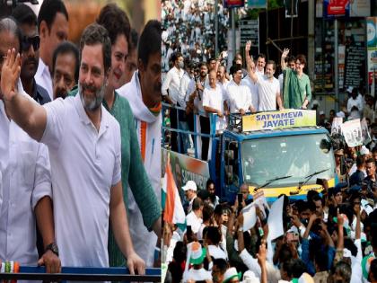 Rahul Gandhi in Wayanad: My brother speaks the truth, he will not be afraid of anyone...Priyanka Gandhi comments from Wayanad | Rahul Gandhi in Wayanad: माझा भाऊ सत्य बोलतो, तो कोणालाही घाबरणार नाही...वायनाडमधून प्रियंका गांधींची टीका