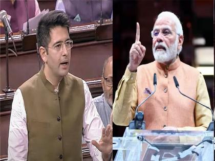 'BJP Preparing to imprison top leaders of INDIA Alliance', MP Raghav Chadha criticizes | 'केजरीवाल, उद्धव ठाकरे, शरद पवार अन्...', या नेत्यांना अटक होणार; राघव चड्ढांचा मोठा दावा