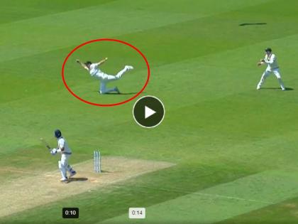 ICC World Test Championship Final 2023 IND vs AUS Live Scorecard Day 3 Ajinkya Rahane out Cameron Greeen takes suprb catch in Air watch video | WTC Final: सुपर-कॅच! रहाणेचा फटका अन् कॅमेरॉन ग्रीनने हवेत घेतला भन्नाट झेल (Video)