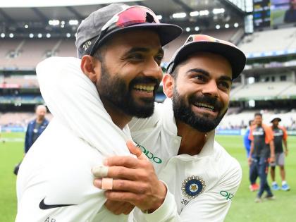 Ind vs Aus Test In my absence Ajinkya rahane will prove himself saya virat Kohli | Ind vs Aus Test: माझ्या अनुपस्थितीत अजिंक्य स्वत:ला सिद्ध करेल- कोहली