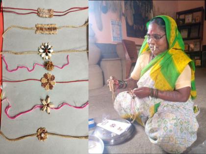 Padmashri Rahibai sent seed rakhi to Manni Chandrakantada | Raksha Bandhan: पद्मश्री राहीबाई यांनी पाठवली मंञी चंद्रकांतदादा यांना बीज राखी