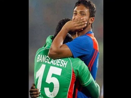 Sad to even think about playing without you: Mushfiqur Rahim posts emotional message for Shakib Al Hasan | शकिब अल हसनवरील कारवाईनं बांगलादेशचा खेळाडू भावूक; सोशल मीडियावर झाला व्यक्त