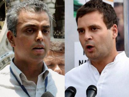 rift between milind deora and rahul gandhi was seen in the nagpur rally | नागपूरच्या महारॅलीतच दिसला देवरा व राहुल गांधी यांच्यात दुरावा