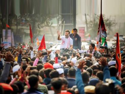 bharat jodo nyay yatra congress rahul gandhi said i am not afraid registered as many cases as you want | “मी घाबरत नाही, हव्या तेवढ्या केस करा, आणखी २५ केल्या तरी...”; राहुल गांधींचा पलटवार