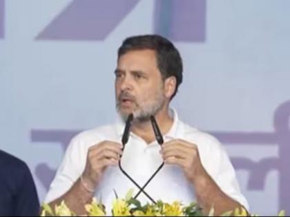 lok sabha election 2024: This is an attempt to win elections by fixing matches, Rahul Gandhi accused BJP in the rally of India Aghadi. | मॅच फिक्सिंग करून निवडणूक जिंकण्याचा हाेताेय प्रयत्न, इंडिया आघाडीच्या महारॅलीत राहुल गांधी यांचा भाजपवर आरोप