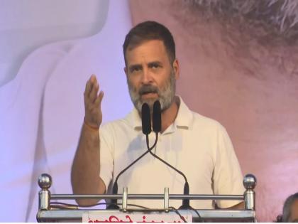 We will protect the constitution given by Babasaheb Ambedkar from BJP - Rahul Gandhi | "बाबासाहेब आंबेडकरांच्या संविधानाचे सरंक्षण करणार..." राहुल गांधींचा भाजपवर हल्लाबोल