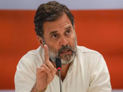 "There is no Dalit, Adivasi, OBC in the list of Miss India", Rahul Gandhi's claim, criticism of BJP    | "मिस इंडियाच्या यादीत कुणीच दलित, आदिवासी, OBC नाही’’, राहुल गांधींचा दावा, भाजपाची टीका   