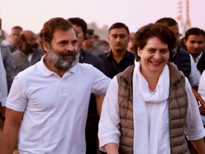 Rahul-Priyanka will surround BJP from south to north, Priyanka Gandhi will contest elections from this constituency, Congress strategy for 2024 is decided | राहुल-प्रियंका भाजपाला दक्षिणेपासून उत्तरेपर्यंत घेरणार, प्रियंका गांधी या मतदारसंघातून निवडणूक लढवणार, २०२४ साठी काँग्रेसची रणनीती ठरली