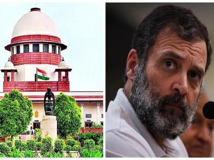 While giving relief to Rahul Gandhi's hearing from the Supreme Court, the judge said... | दिलासा देतानाच सर्वोच्च न्यायालयाकडून राहुल गांधींची कानउघाडणी, त्या विधानाबाबत न्यायमूर्ती म्हणाले...