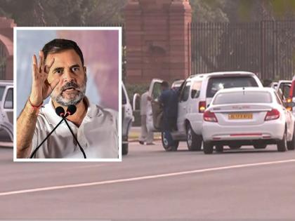 Rahul Gandhi suddenly arrives at PMO; holds meeting with PM Modi | राहुल गांधी अचानक ‘पीएमओ’त; पंतप्रधान माेदींसाेबत झाली बैठक Rahul Gandhi suddenly arrives at PMO; holds meeting with PM Modi | राहुल गांधी अचानक ‘पीएमओ’त; पंतप्रधान माेदींसाेबत झाली बैठक