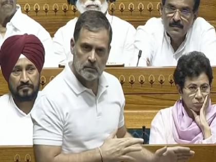 "You declared a ceasefire on the night of Operation Sindoor, to fight...", Rahul Gandhi's criticism | "तुम्ही तर ऑपरेशन सिंदूरच्या रात्रीच युद्धविराम केला, लढण्याची…’’, राहुल गांधींची टीका "You declared a ceasefire on the night of Operation Sindoor, to fight...", Rahul Gandhi's criticism | "तुम्ही तर ऑपरेशन सिंदूरच्या रात्रीच युद्धविराम केला, लढण्याची…’’, राहुल गांधींची टीका