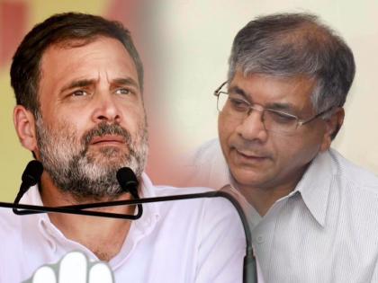 Rahul Gandhi's letter to Prakash Ambedkar; Can't come to today's Constituent Sabha, but.. | राहुल गांधींचं प्रकाश आंबेडकरांना पत्र; आजच्या संविधान सभेला येऊ शकत नाही, पण..