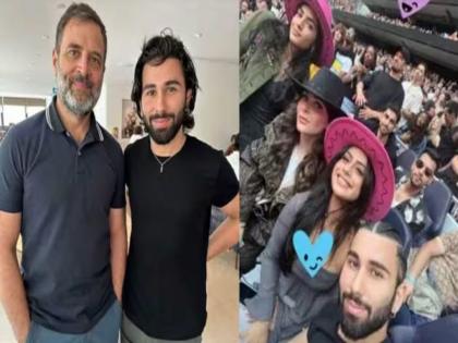Orhan Awatramani meets Congress leader Rahul Gandhi at London restaurant