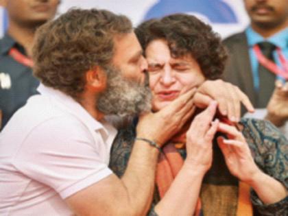 Rahul Gandhi Warrior; Not bent, Priyanka Gandhi's sentiments, entry of 'Bharat Jodo' in Uttar Pradesh | राहुल गांधी योद्धा; झुकले नाहीत, प्रियांका गांधी यांची भावना, उत्तर प्रदेशात ‘भारत जोडो’चा प्रवेश