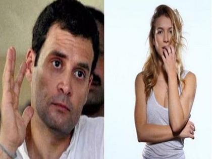 Rahul Gandhi's fan, a Spanish actress shared, photos on Instagram | राहुल गांधींची फॅन झाली स्पॅनिश अभिनेत्री, शेअर केला इंस्टाग्रामवर फोटो