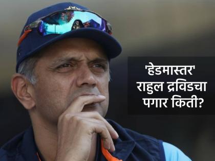 राहुल द्रविडच टीम इंडियाचा 'हेडमास्तर', जाणून घ्या वर्षाला किती मिळतो पगार?