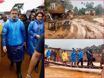 Kerala landslides: Congress to build over 100 houses in landslide-hit Wayanad, says Rahul Gandhi | "काँग्रेस १०० पेक्षा जास्त घरे बांधणार", वायनाडमधील भूस्खलनग्रस्तांसाठी राहुल गांधींची मोठी घोषणा